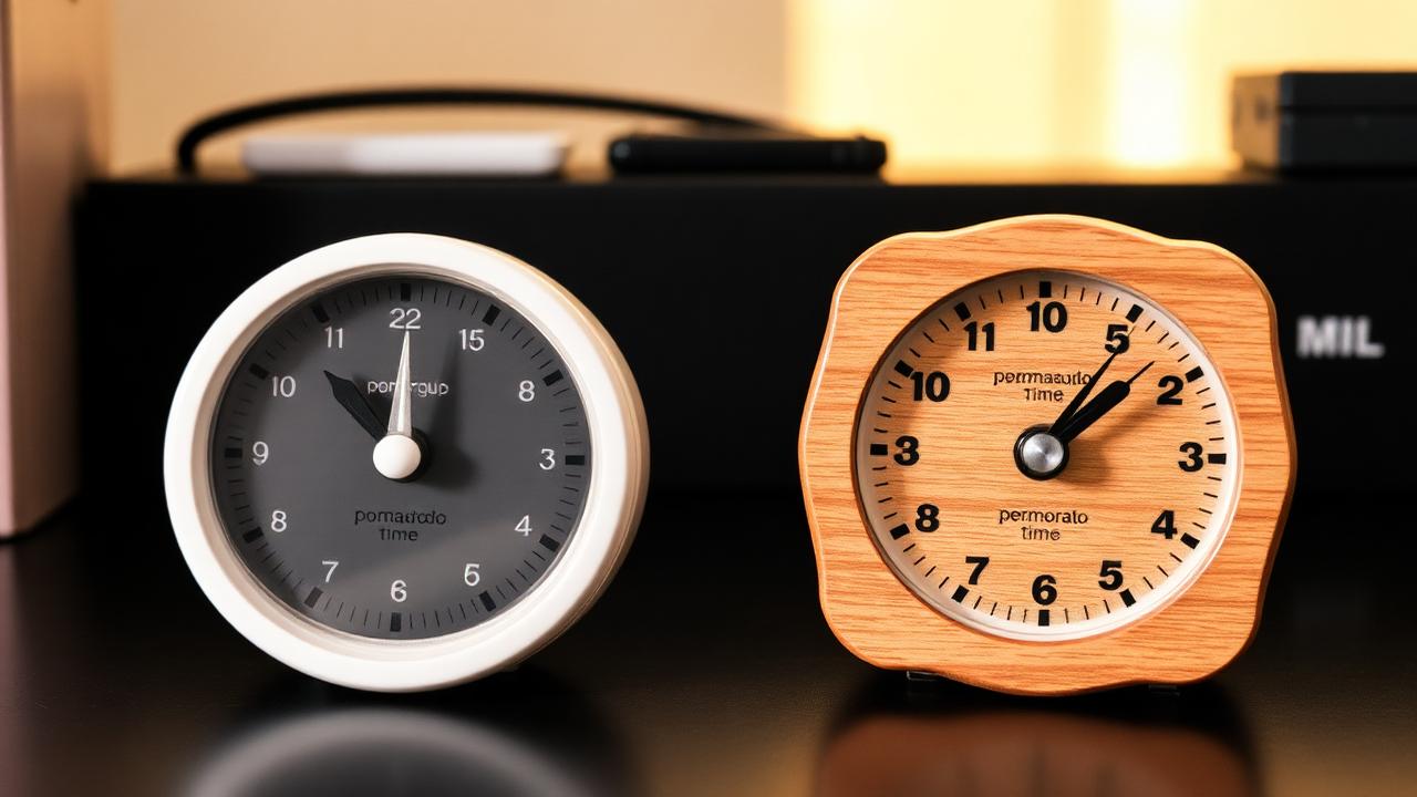 Cheap and expensive pomodoro timers compared